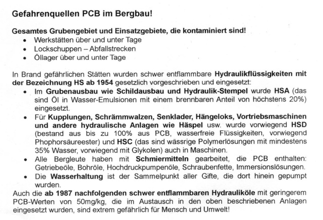 Gefahrenquellen PCB im Bergbau 640