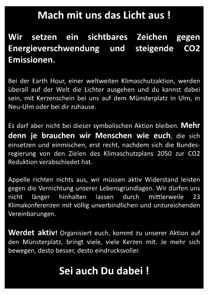 Earth hour 2018 flyer 1 page2