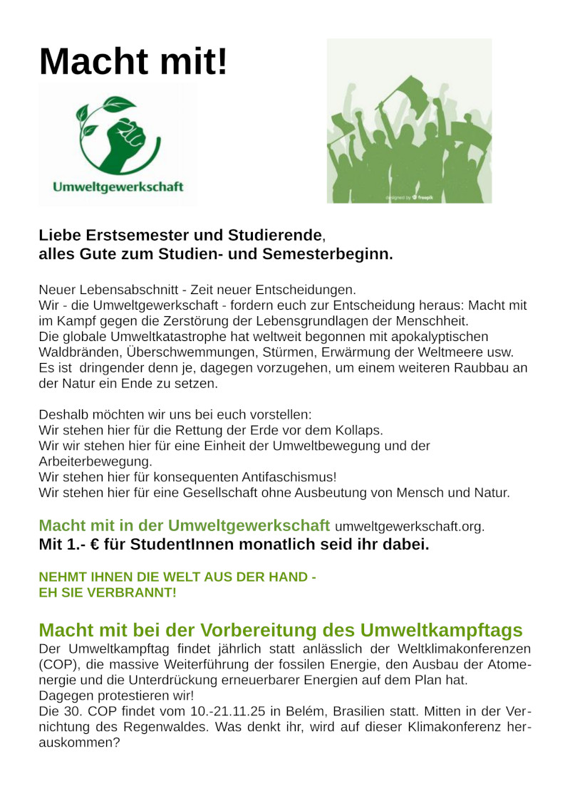 Flyer Erstsemester 2025 a800