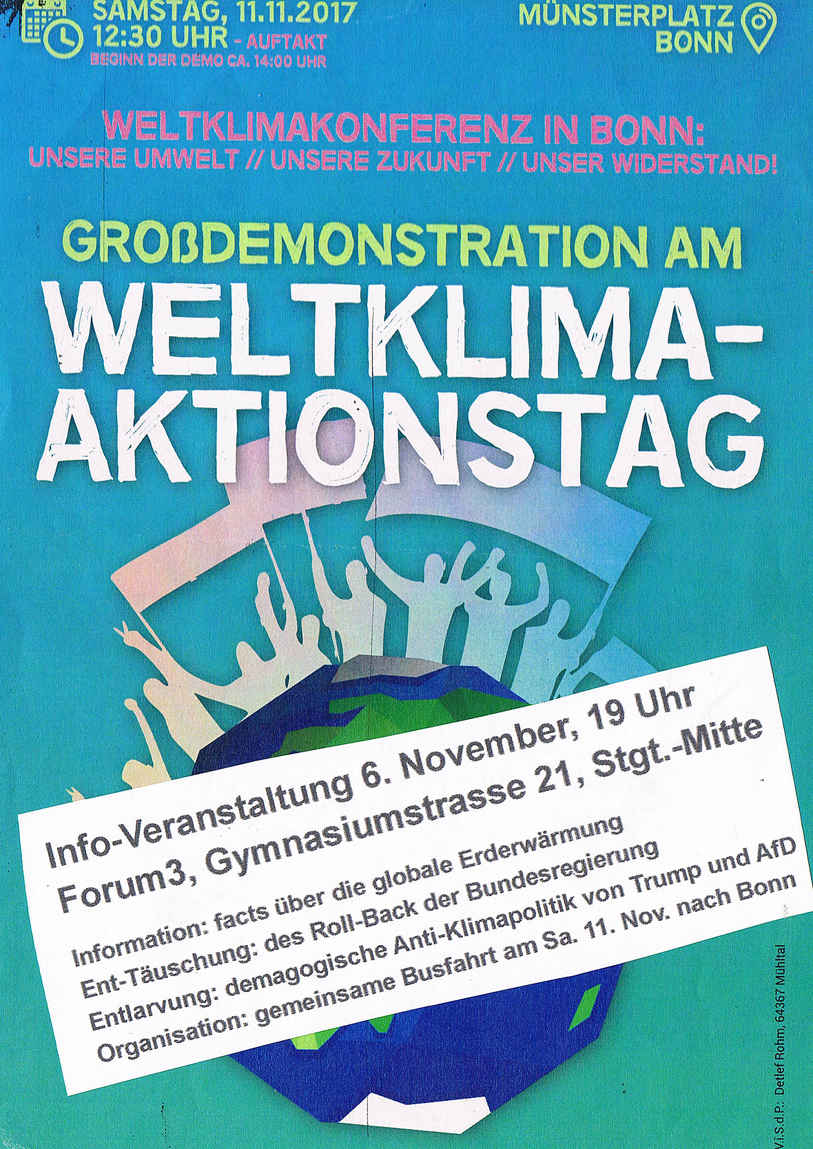 Info Veranstaltung Stuttgart 06 11 2017 Flyer Aufdruck
