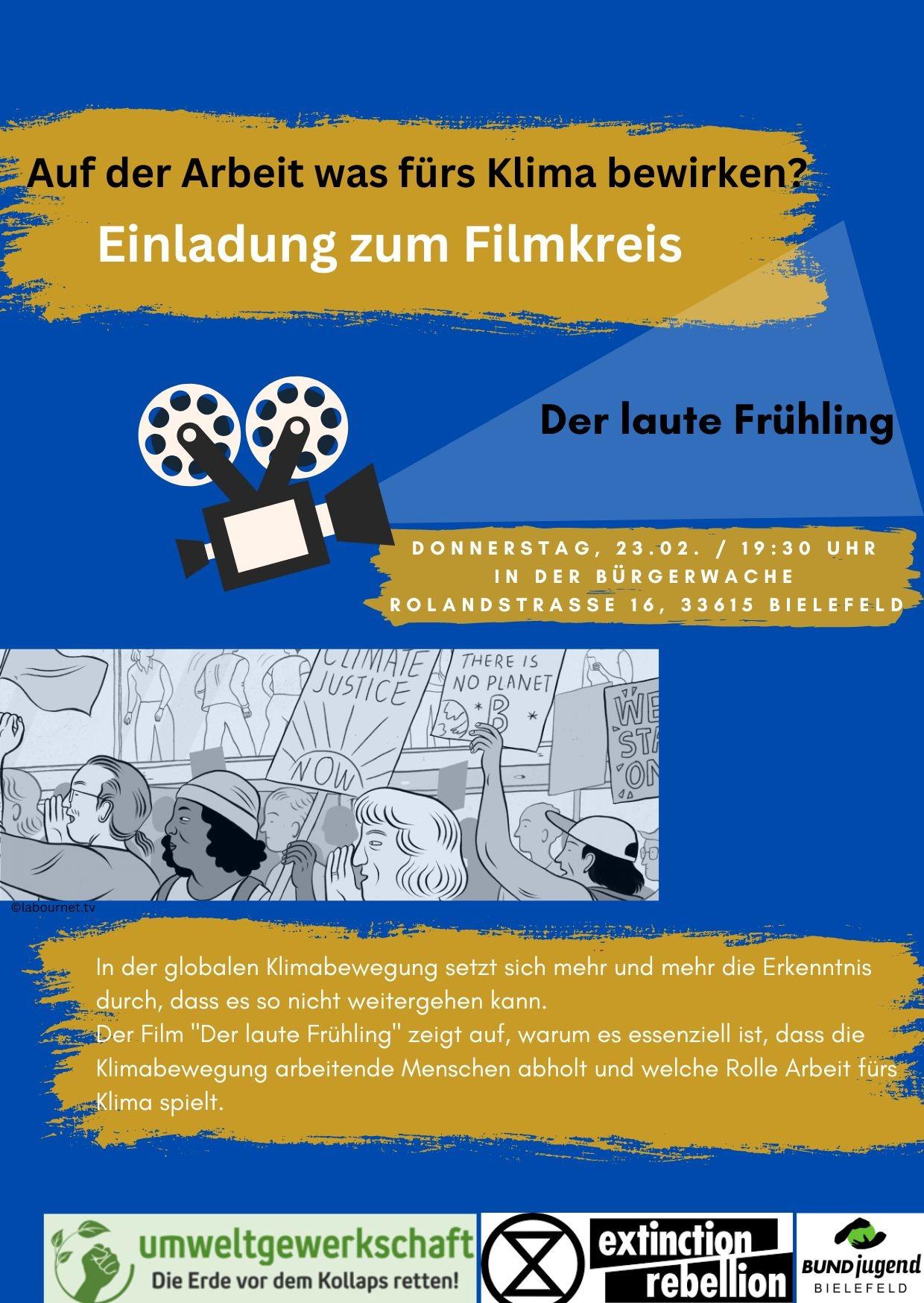Flyer Filmabend2 Bielefeld