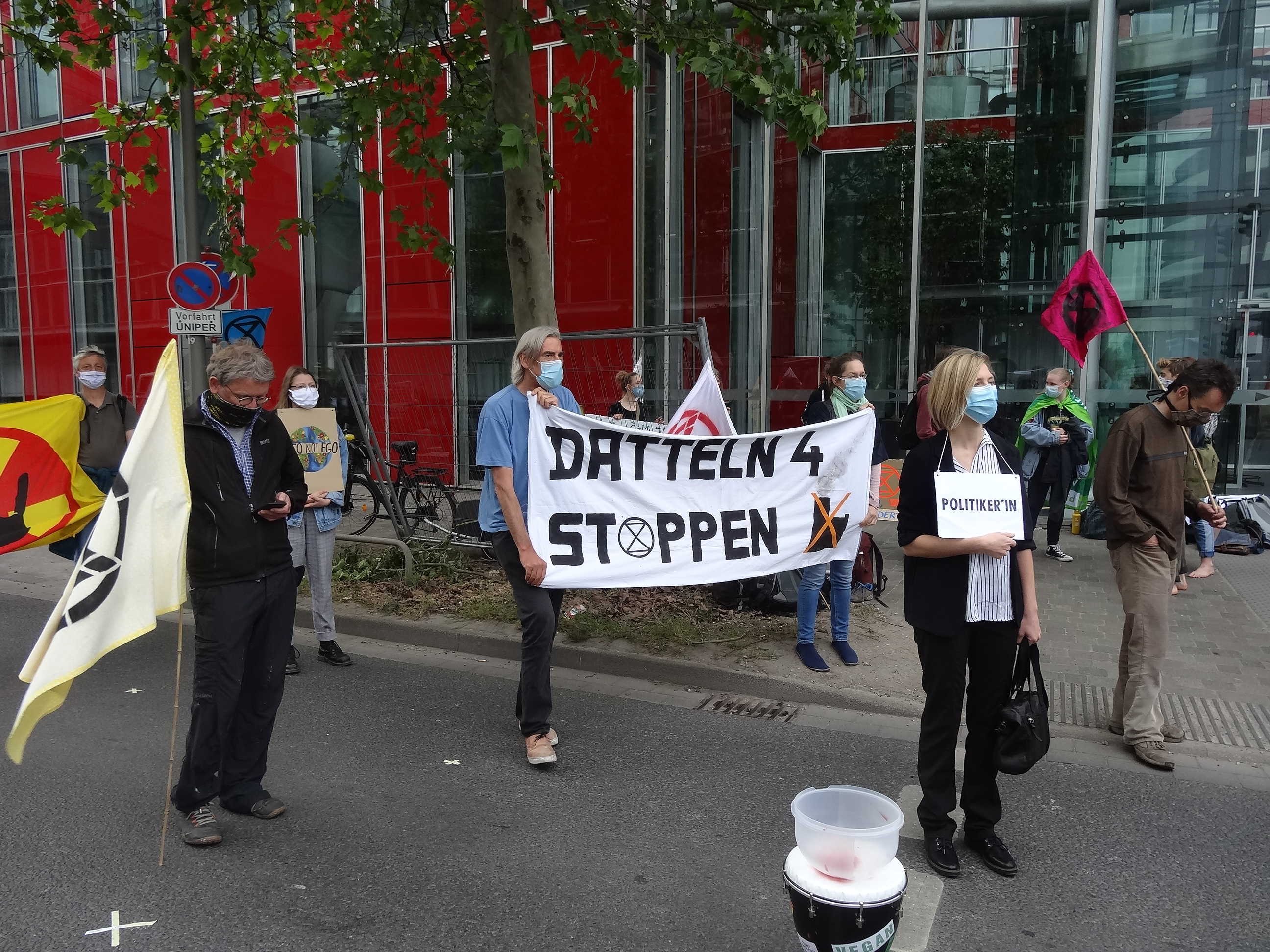UNIPER HV Protest 20.5.2020 gegen Datteln4 Düdorf04 klein